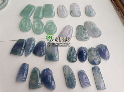 A货翡翠红翡金枝玉叶 上海欣心贸易公司的匠心之作